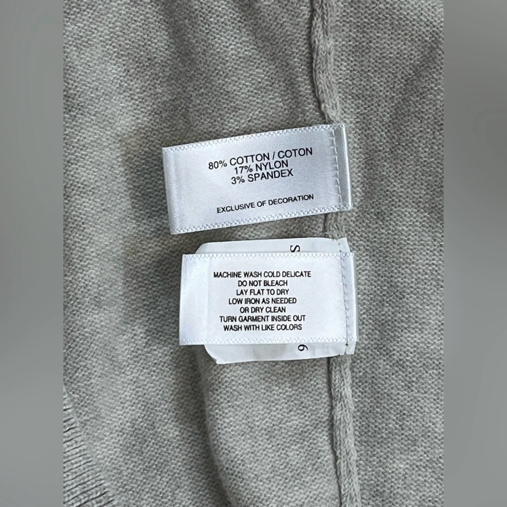 Cutter & Buck Men’s Ole Miss Cream V-Neck Sweater. Size 3X